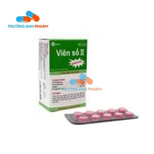 Viên số II giảm đau Armephaco